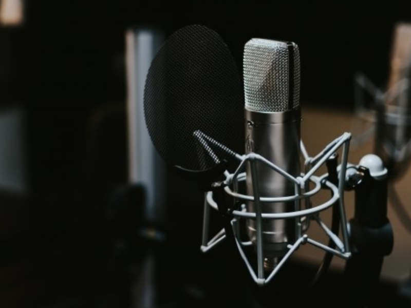 Image of a microphone