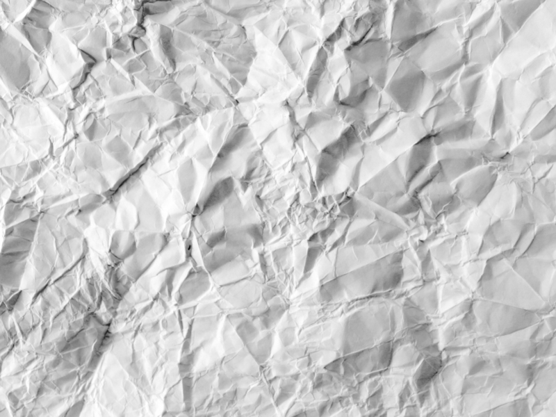 creased white paper background
