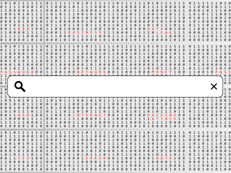 Decorative image of a search bar