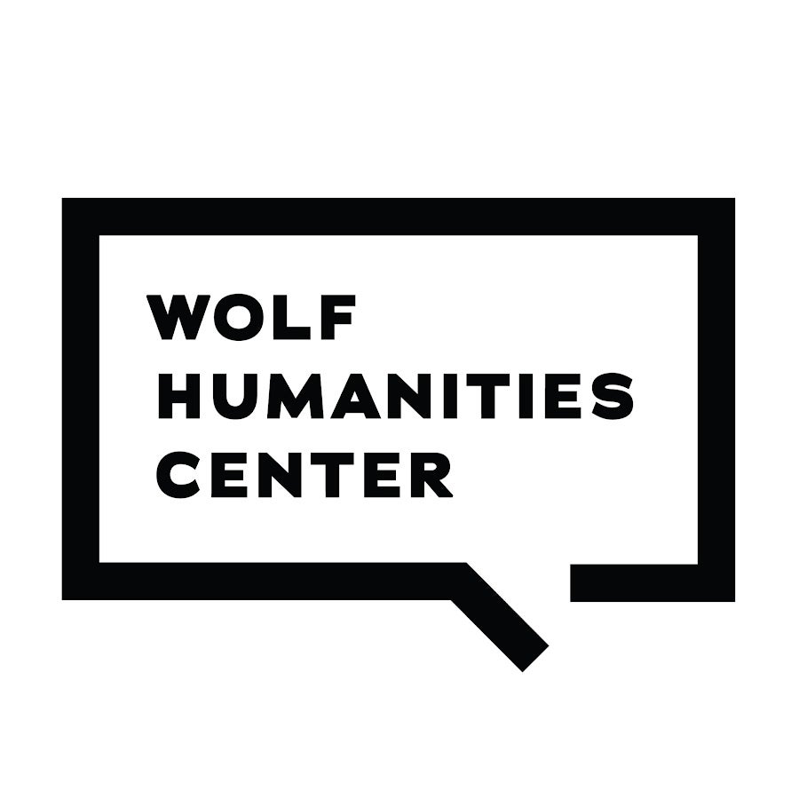 [Wolf Humanities Center logo] link to website